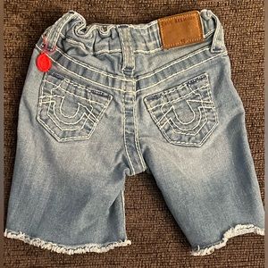 True Religion Toddler Jean shorts